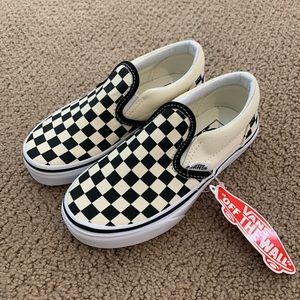 Vans Checkerboard Slip Ons